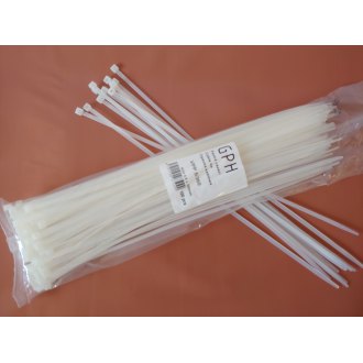 Páska zatahovací  5/360 mm bílá,&shy; balení po 100 ks