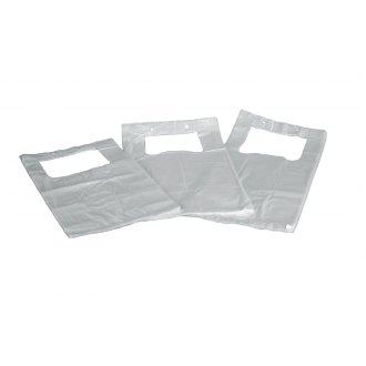 Taška mikrotenová odtrhovací 3kp - transparentní,&shy;  tenká,&shy; HDPE,&shy; 100 ks