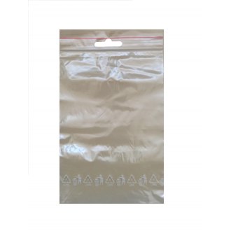 Zipové sáčky DEUTCH rychlozavírací,&shy; 12x17 cm,&shy; 40 µm ,&shy; 100 ks