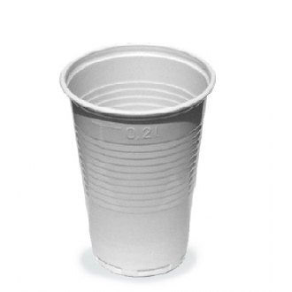 Kelímek plastový,&shy; 0,&shy;2 lt. bílý,&shy; přebal po 100 ks