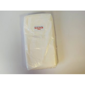 Sáček mikrotenový skládaný 25x35cm,&shy; 8 µm,&shy; silný,&shy; 1000 ks