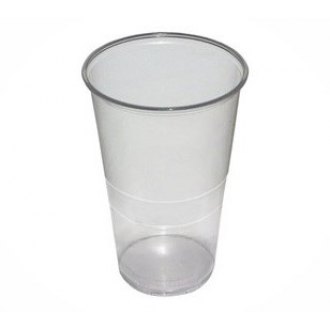 Kelímek plastový  0,&shy;5 lt.,&shy; transparentní ,&shy; přebal 50 ks