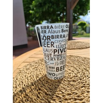 Kelímek PIVO vratný s klipem,&shy; cejch 0,&shy;3  0,&shy;4 a 0,&shy;5lt.