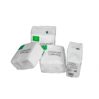 Ubrousek papírový bílý jednovrstvý 33x33 cm,&shy; velmi kvalitní,&shy; balení po 100 ks