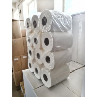 Ručník na roli bílý,&shy; 50m 19,&shy;3x24cm dvouvrstvý,&shy; vysoká kvalita 100% celulóza