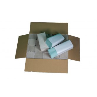 Ručník papír/ZZ zelený,&shy; jednovrstvý,&shy; materiál recyklát