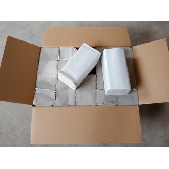 Ručník papír/ZZ    šedý,&shy; jednovrstvý,&shy; materiál recyklát