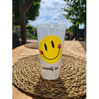 Kelímek SMAJLÍK vratný s klipem,&shy; cejch 0,&shy;3  0,&shy;4 a 0,&shy;5lt.